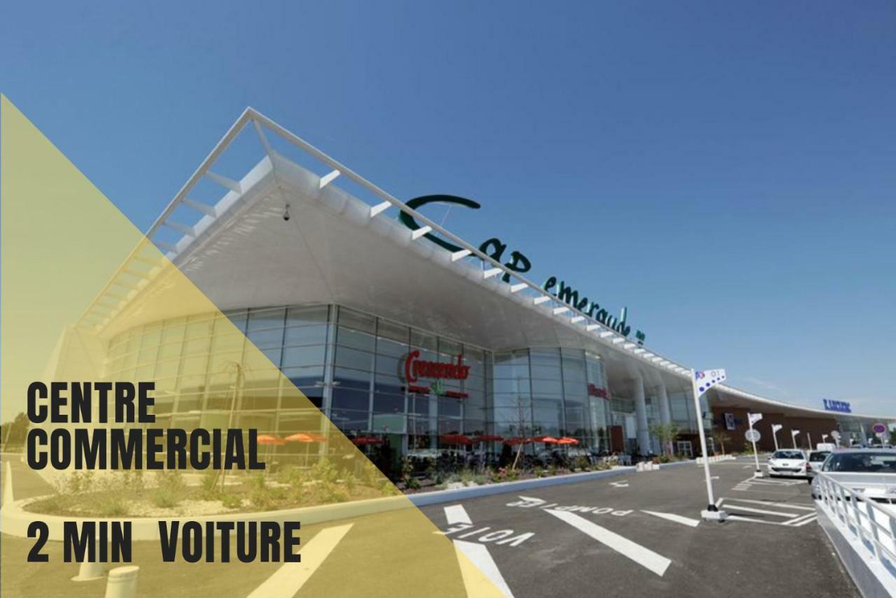 Legend- Parking Prive Gratuit- Terrasse Privee- Wifi - Convert - Alimentec Bourg-en-Bresse Exterior photo