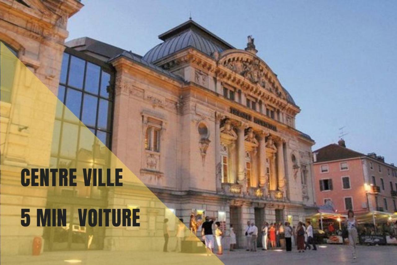 Legend- Parking Prive Gratuit- Terrasse Privee- Wifi - Convert - Alimentec Bourg-en-Bresse Exterior photo